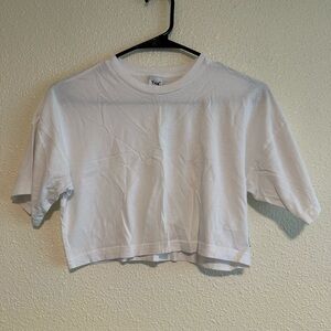 Tna 2xs crop top white